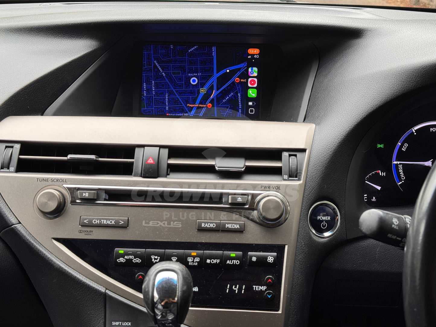 2012 - 2018 Lexus RX RX270 RX300 RX350 RX450H OEM Wireless Apple CarPlay & Android Auto Integration Kits. - CrownFocus