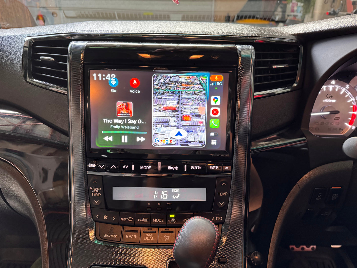 2012 - 2018 Toyota Noah/Voxy/Harrier/Estima Alpine head units Wireless Apple CarPlay and Android Auto Integration Kits - CrownFocus