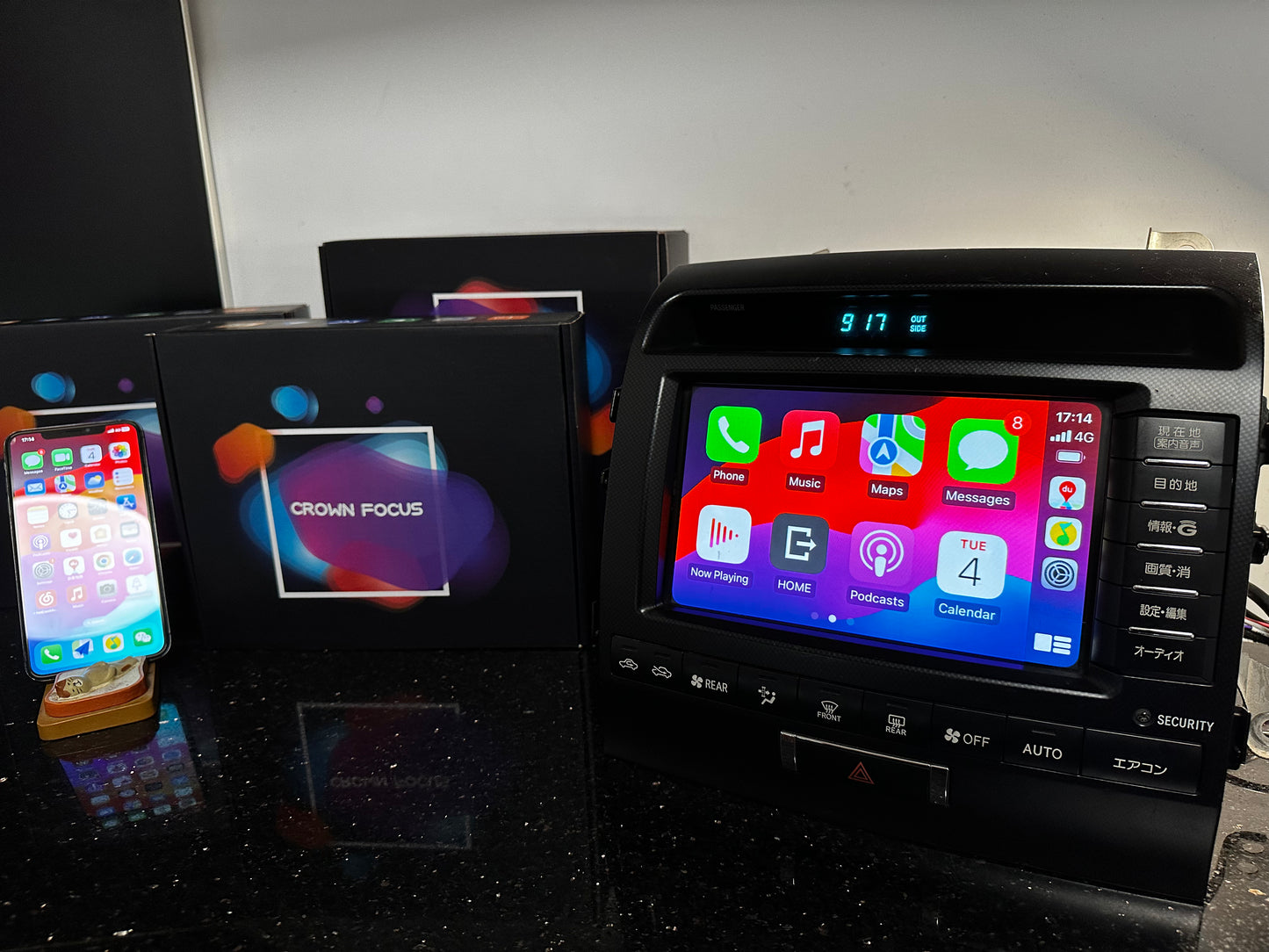 Toyota Landcruiser LC200 Wireless Apple Carplay & Android Auto Integration Kits - CrownFocus