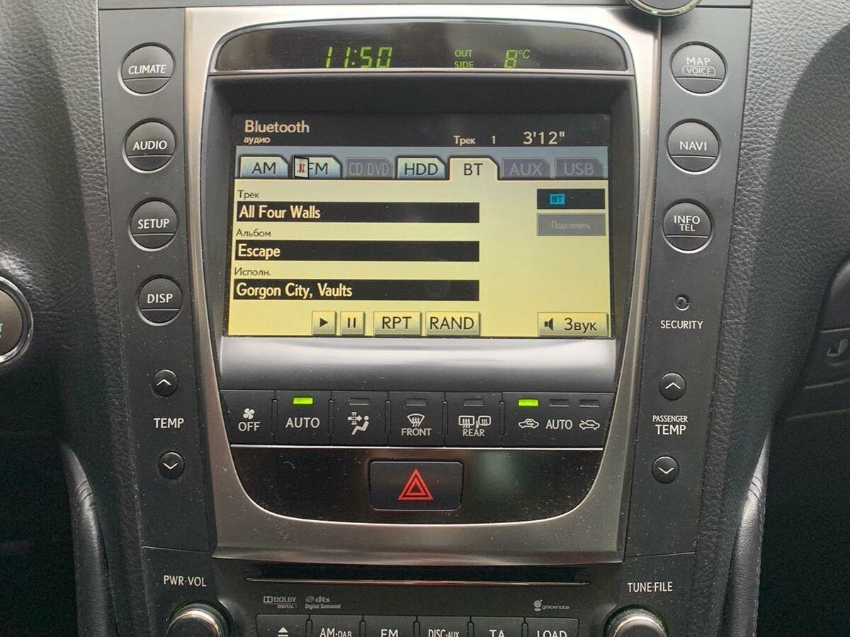 CrownFocus 2004 - 2019 Lexus GS300 GS350 GS430 GS450H GS460 URS190 GRS191 GWS191 GRS196 OEM Head Units Wireless Apple CarPlay & Android Auto Integration Kits - CrownFocus