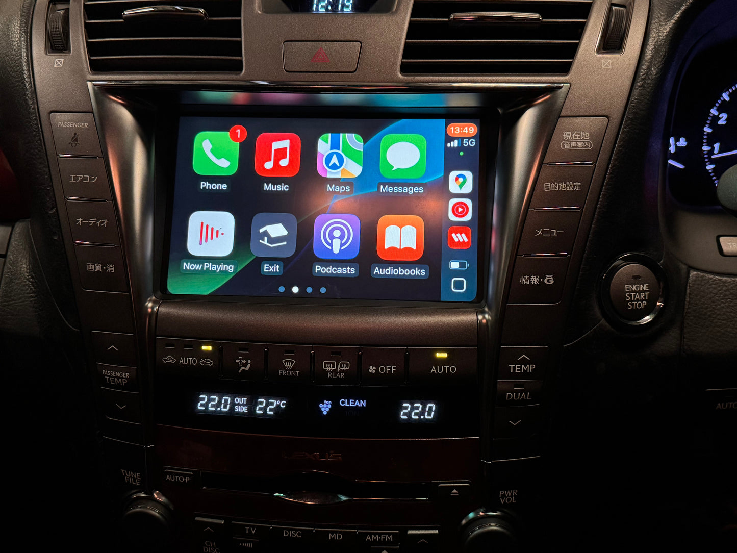 CrownFocus 2006 - 2012 Lexus LS LS460 LS600 OEM Head Units Wireless Apple CarPlay & Android Auto Integration Kits - CrownFocus