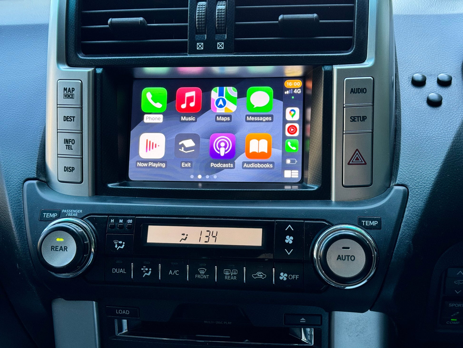 2006 - 2014 Toyota Landcruiser LC150 OEM Apple CarPlay & Android Auto Integration Kits - CrownFocus