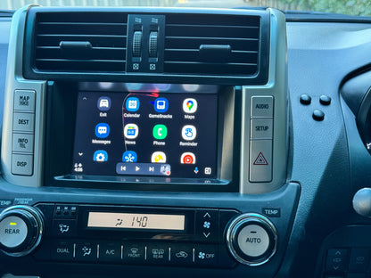 2006 - 2014 Toyota Landcruiser LC150 OEM Apple CarPlay & Android Auto Integration Kits - CrownFocus