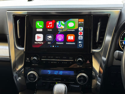 2008 - 2023 Toyota Alphard / Vellfire OEM head units wireless Apple CarPlay & Android Auto integration kits - CrownFocus