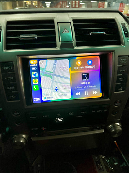 2012 - 2015 Lexus GX400 GX460 OEM Wireless Apple CarPlay &amp; Android Auto Integration Kits. - CrownFocus