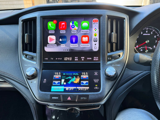 2013-2018 Toyota Crown S210 GRS210 GRS211 GRS214 ARS210 AWS210 AWS211 Wireless Apple CarPlay & Android Auto Integration Kits - CrownFocus