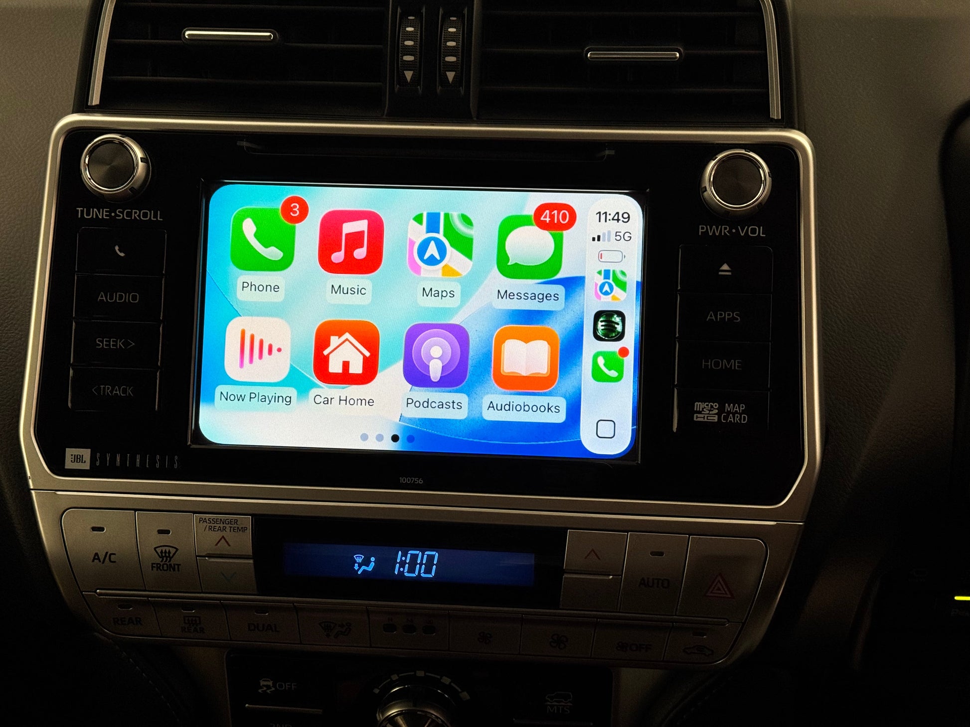 2013 - 2020 Toyota Landcruiser Prado LC150 GXL/VX /Kakadu OEM Apple CarPlay & Android Auto Integration Kits - CrownFocus