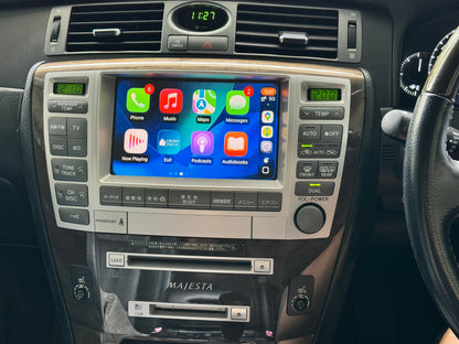 CrownFocus 2004 - 2006 Toyota Crown Majesta UZS186s1 wireless Apple CarPlay & Android Auto Integration Kits - CrownFocus