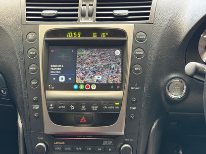 CrownFocus 2004 - 2012 Lexus GS OEM Head Units Wireless Apple CarPlay & Android Auto Integration Kits - CrownFocus