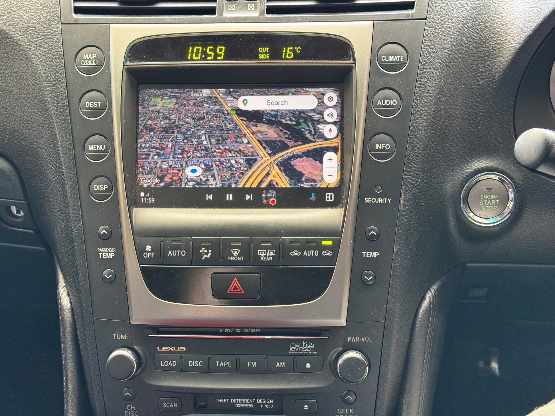 CrownFocus 2004 - 2012 Lexus GS OEM Head Units Wireless Apple CarPlay & Android Auto Integration Kits - CrownFocus