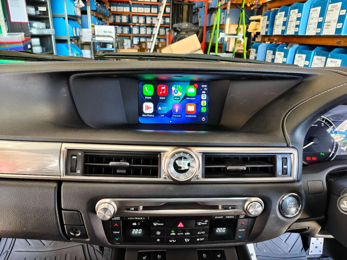 CrownFocus 2004-2019 Lexus GS300 GS350 GS430 GS450H GS460 URS190 GRS191 GWS191 GRS196 OEM Head Units Wireless Apple CarPlay & Android Auto Integration Kits - CrownFocus