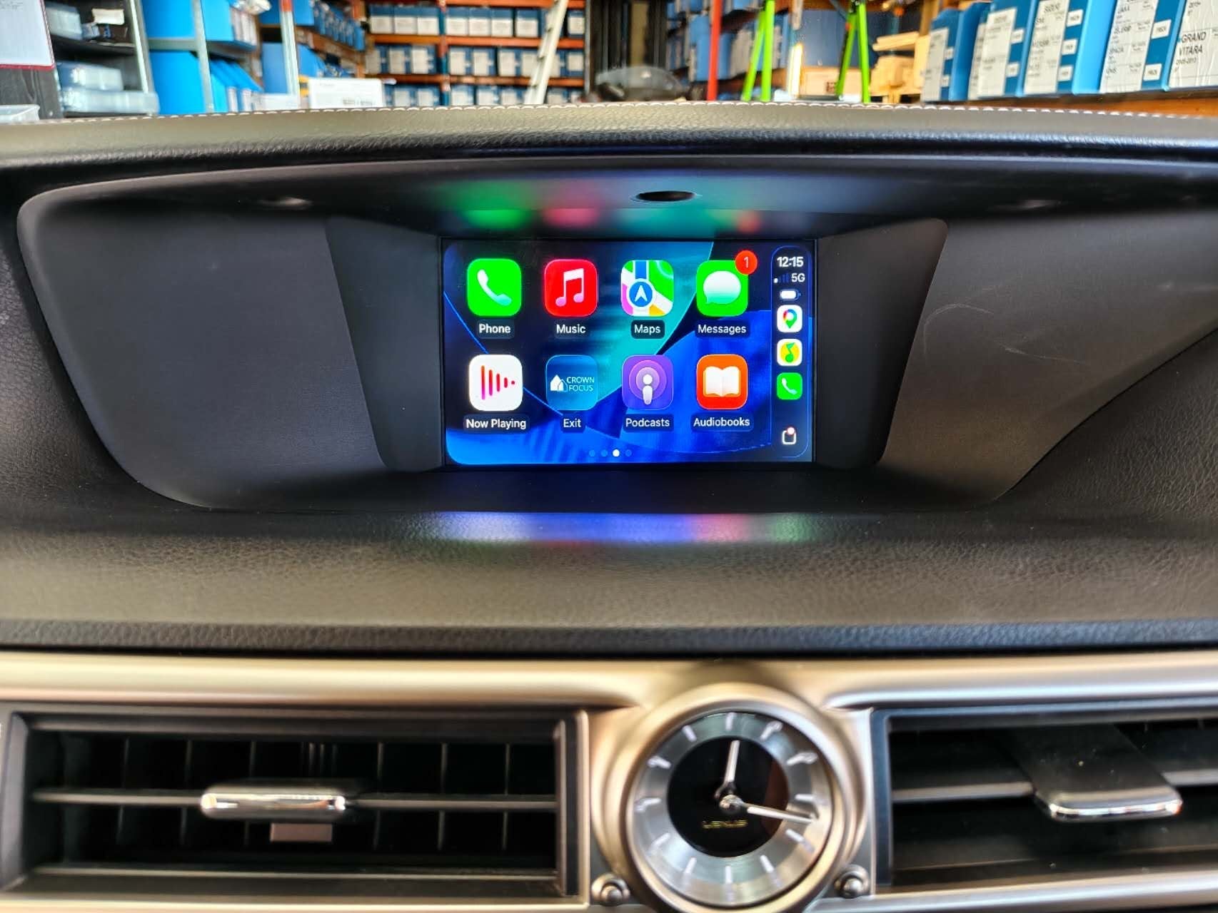 CrownFocus 2004-2019 Lexus GS300 GS350 GS430 GS450H GS460 URS190 GRS191 GWS191 GRS196 OEM Head Units Wireless Apple CarPlay & Android Auto Integration Kits - CrownFocus