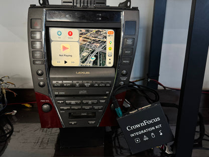 CrownFocus 2006 - 2009 Lexus ES350 OEM Wireless Apple CarPlay & Android Auto Integration Kits - CrownFocus