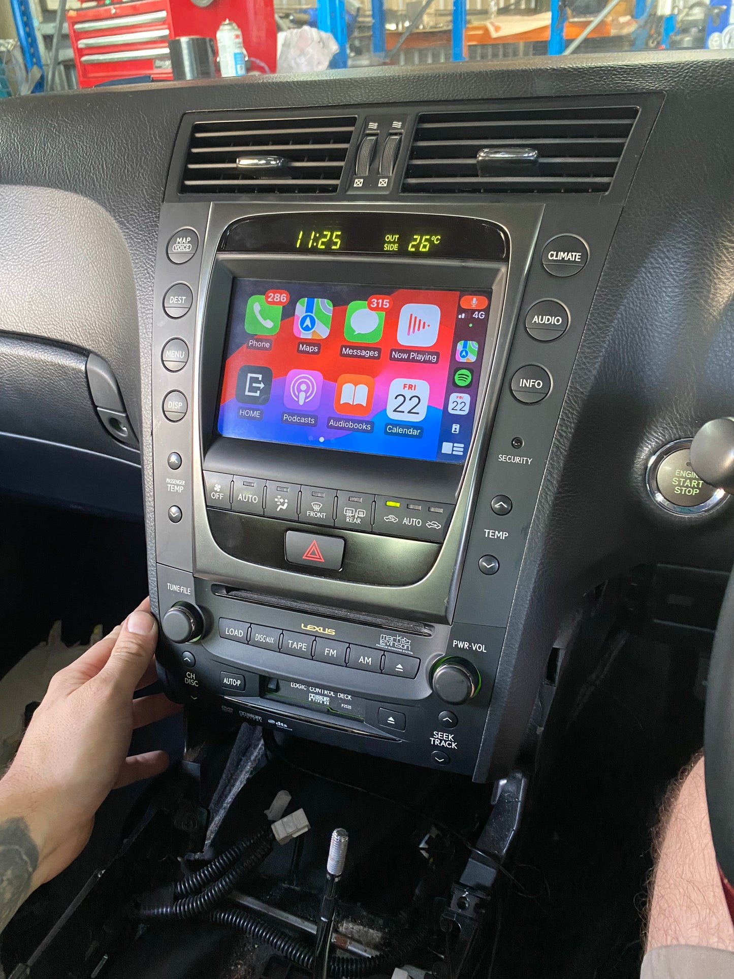 CrownFocus 2006 - 2012 Lexus GS OEM Head Units Wireless Apple CarPlay & Android Auto Integration Kits - CrownFocus