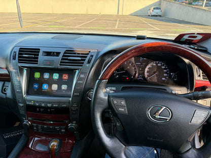 CrownFocus 2006-2012 Lexus LS LS460 LS600 OEM Head Units Wireless Apple CarPlay & Android Auto Integration Kits - CrownFocus