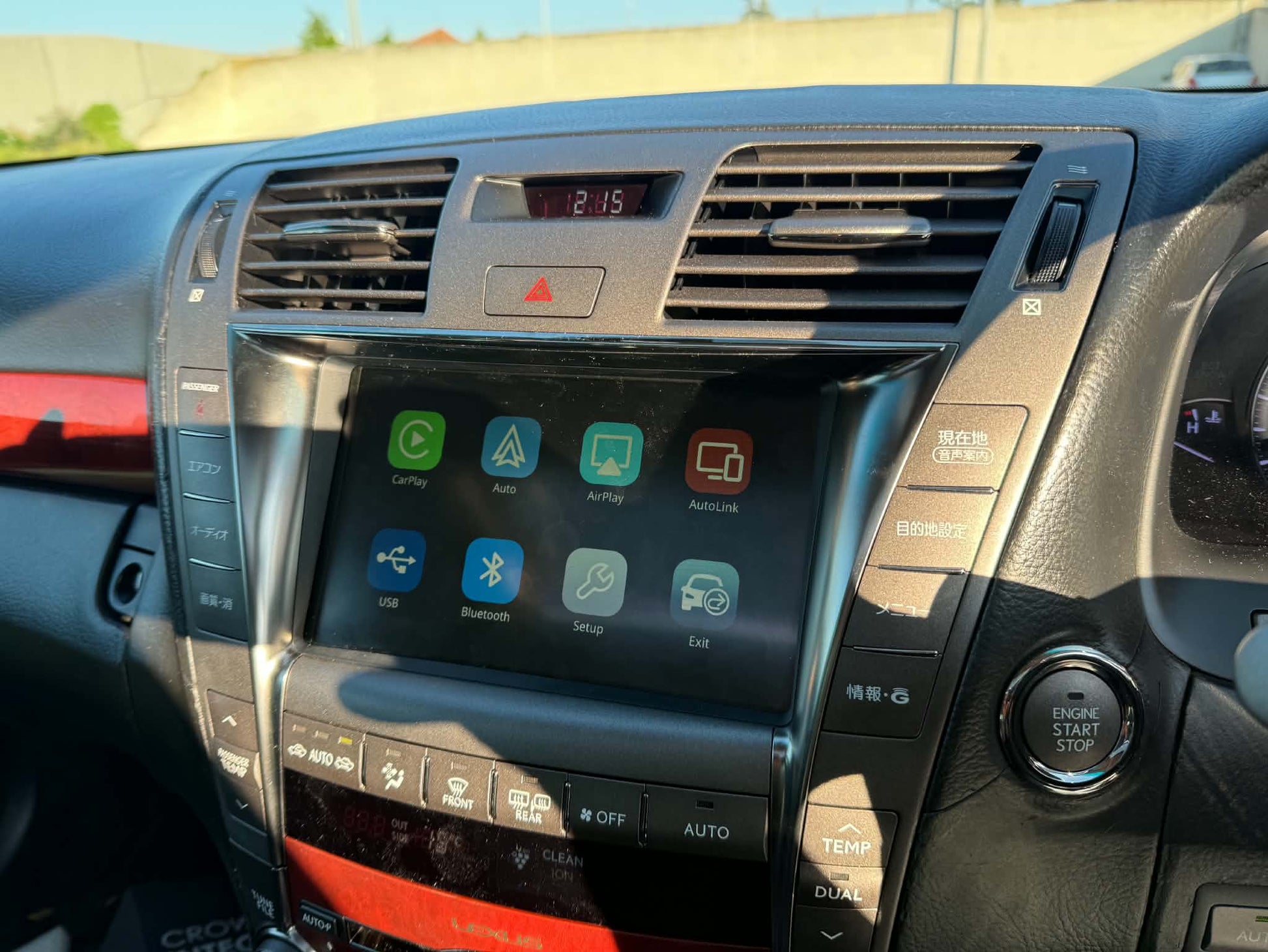 CrownFocus 2006-2012 Lexus LS LS460 LS600 OEM Head Units Wireless Apple CarPlay & Android Auto Integration Kits - CrownFocus