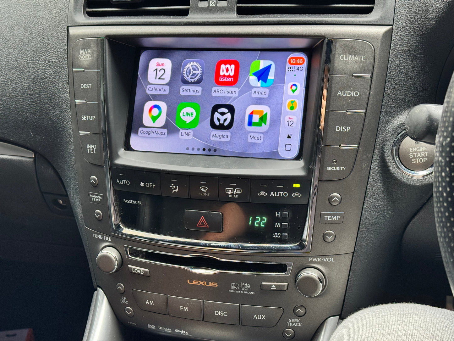 CrownFocus 2007 - 2013 Lexus IS/ISF/JDM IS250 IS300 IS350 ISF OEM Wireless Apple CarPlay & Android Auto Integration Kits - CrownFocus