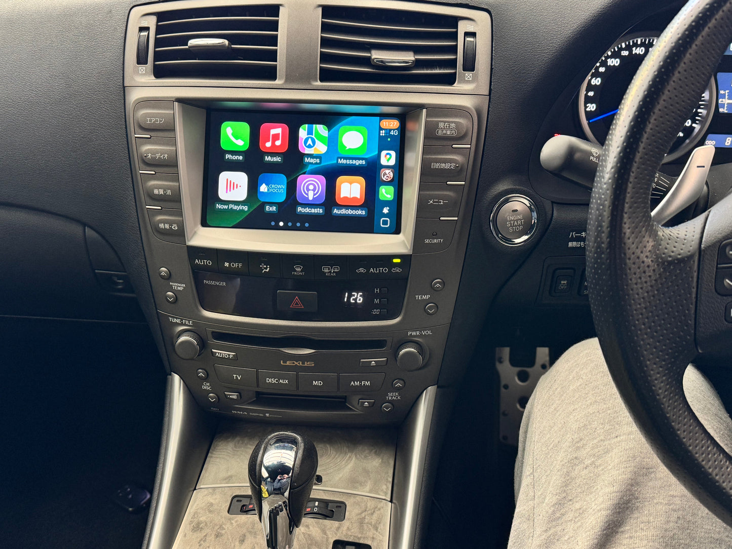 CrownFocus 2007 - 2013 Lexus IS/ISF/JDM IS250 IS300 IS350 ISF OEM Wireless Apple CarPlay & Android Auto Integration Kits - CrownFocus