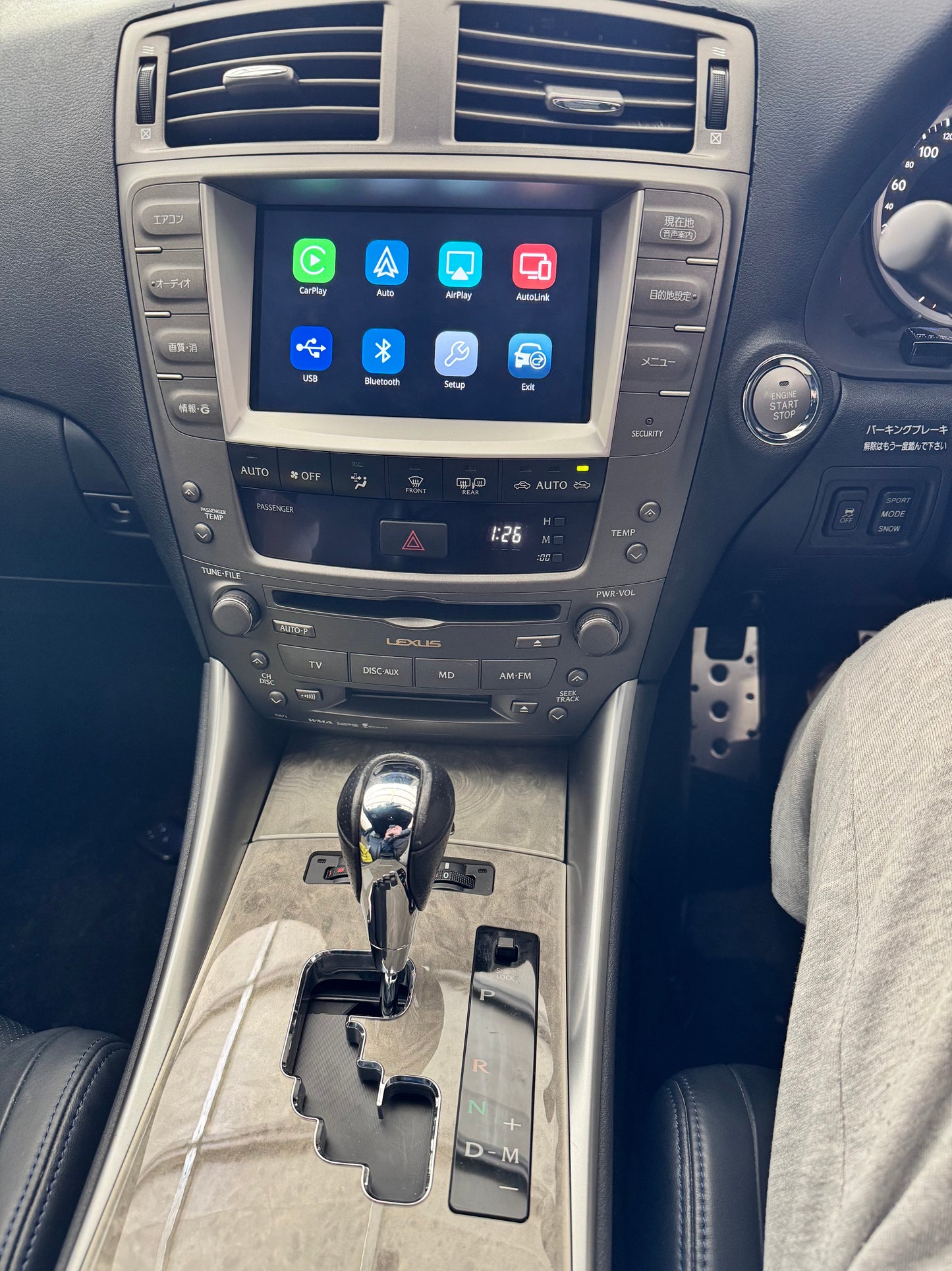 CrownFocus 2007 - 2013 Lexus IS/ISF/JDM IS250 IS300 IS350 ISF OEM Wireless Apple CarPlay & Android Auto Integration Kits - CrownFocus