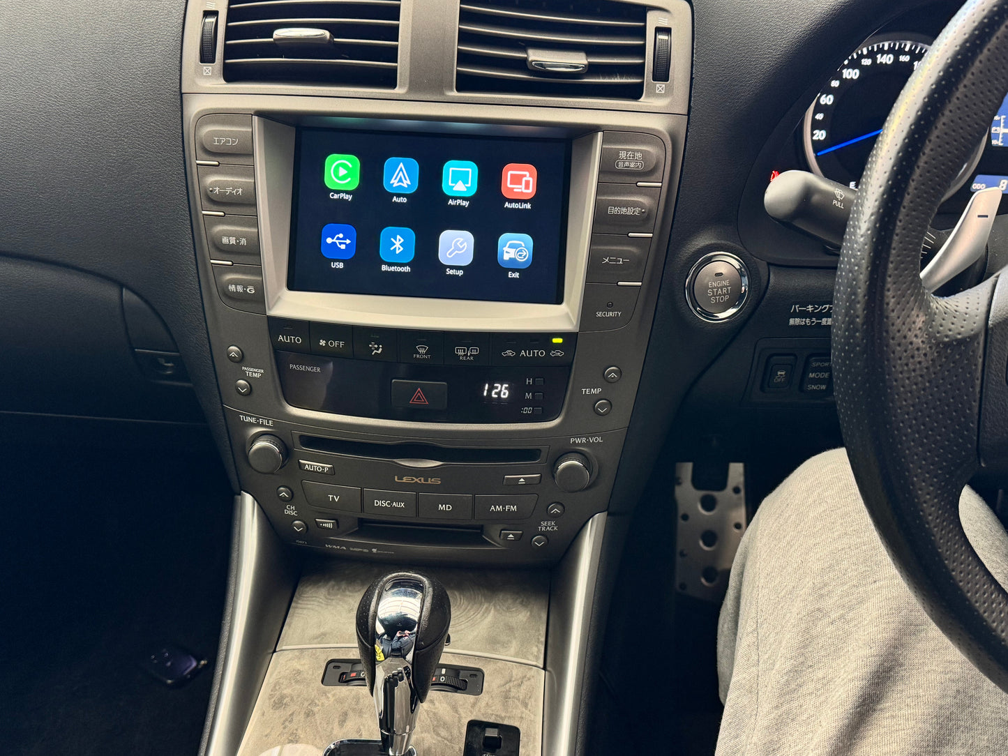 CrownFocus 2007 - 2013 Lexus IS/ISF/JDM IS250 IS300 IS350 ISF OEM Wireless Apple CarPlay & Android Auto Integration Kits - CrownFocus