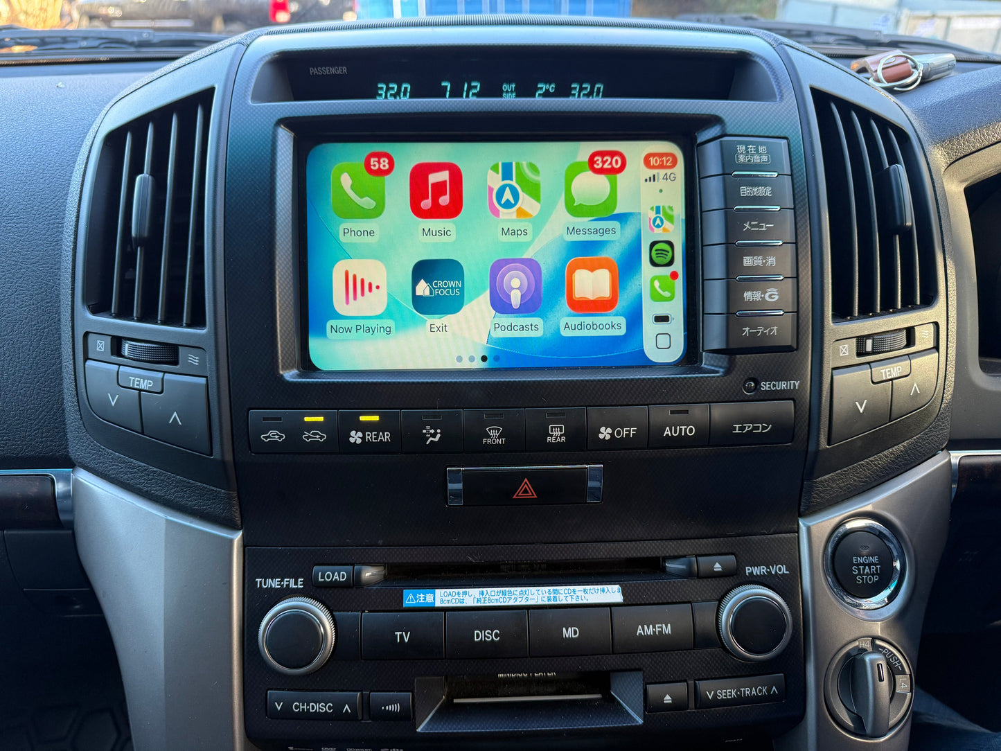 CrownFocus 2007 - 2020 Toyota Landcruiser LC200 Wireless Apple CarPlay & Android Auto Integration Kits - CrownFocus