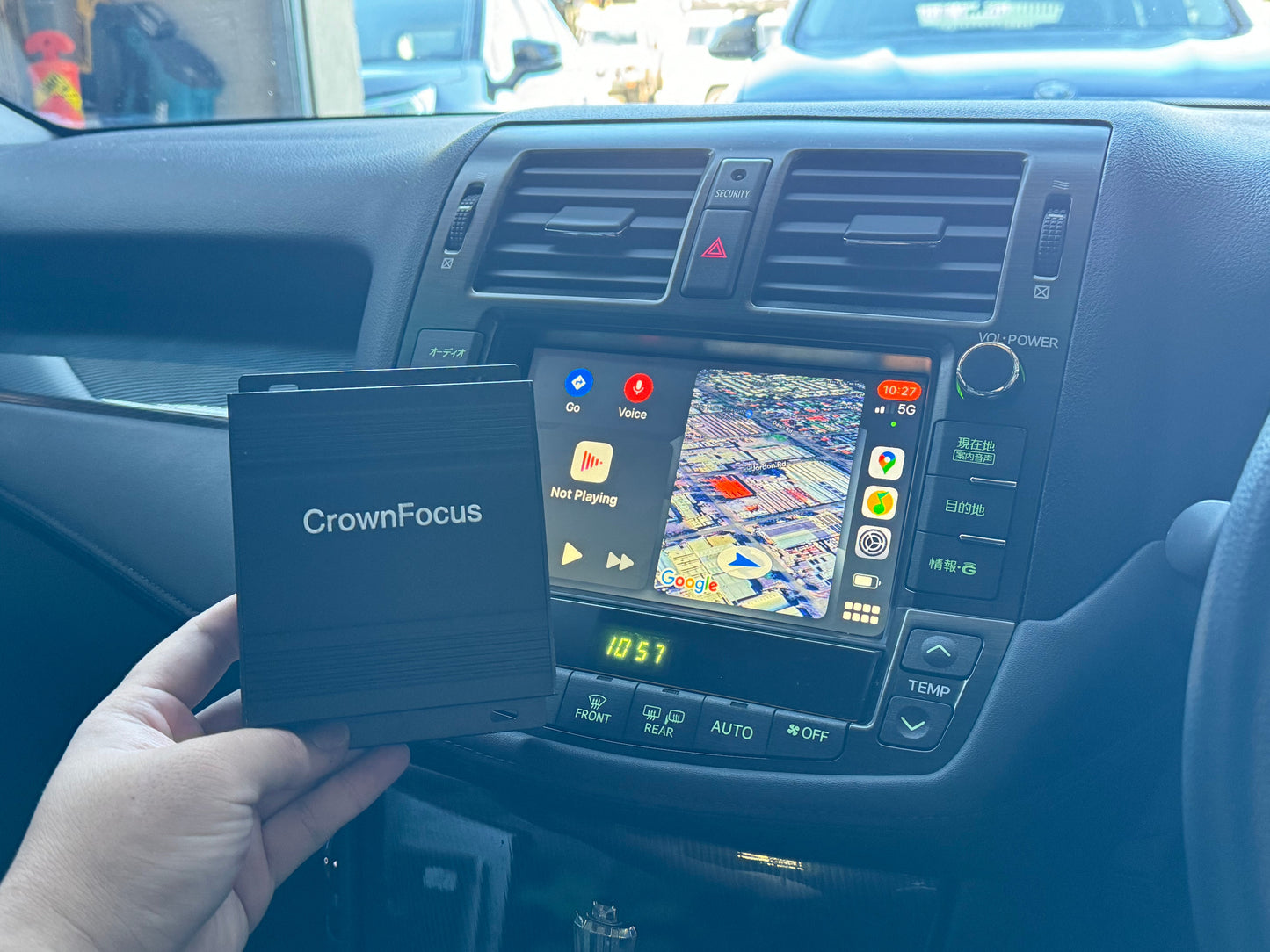 CrownFocus 2008 - 2012 Toyota Crown Athlete GRS204 OEM Head Units Wireless Apple CarPlay & Android Auto Integration Kits - CrownFocus