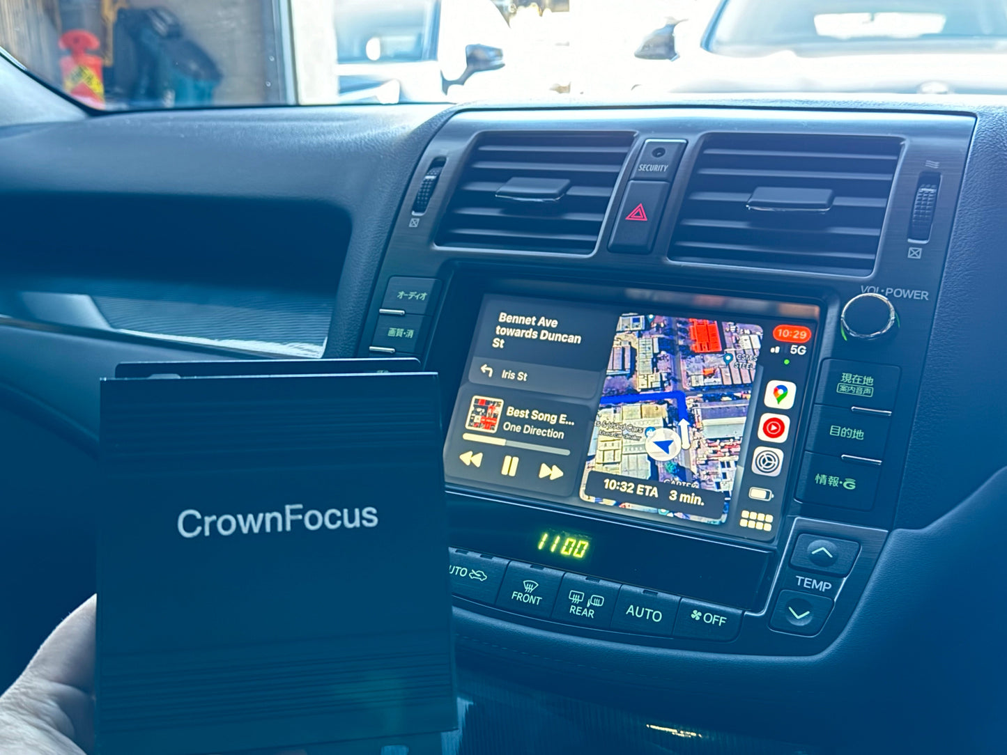 CrownFocus 2008 - 2012 Toyota Crown Athlete GRS204 OEM Head Units Wireless Apple CarPlay & Android Auto Integration Kits - CrownFocus