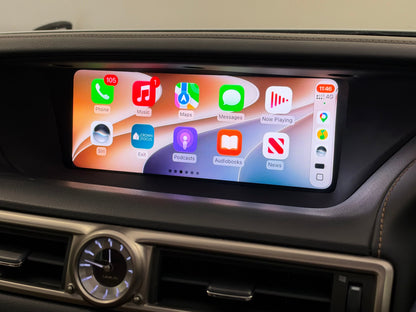 CrownFocus 2013-2019 Lexus JDM GSF/GS300 GS350 GS450H OEM Head Units Wireless Apple CarPlay & Android Auto Integration Kits - CrownFocus