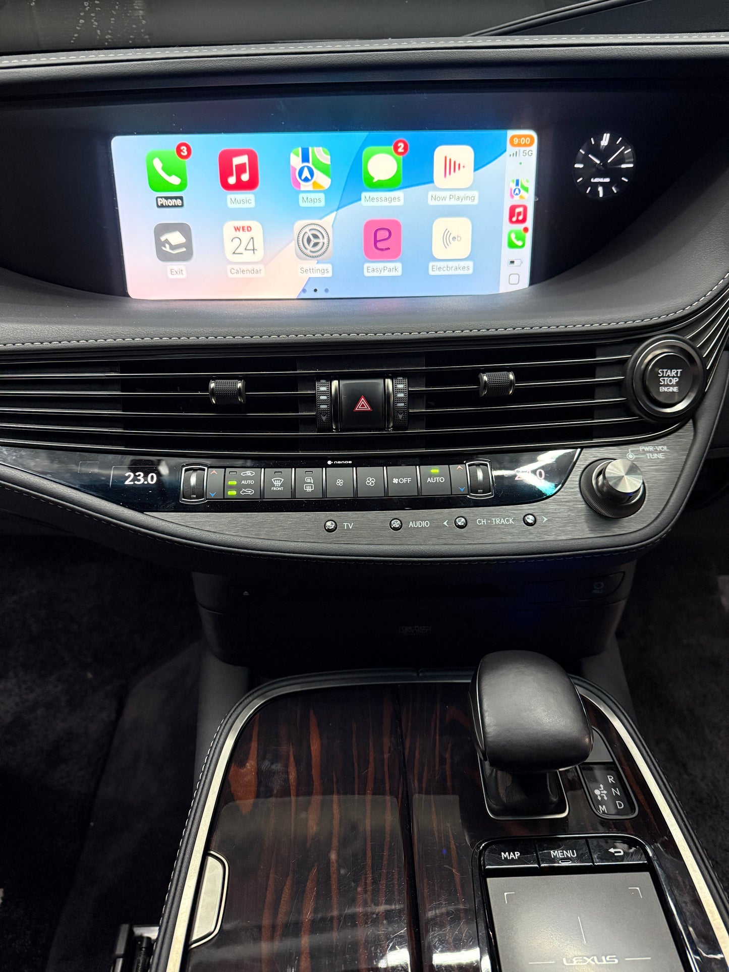 CrownFocus 2013 Onward Lexus LS LS460 LS500h LS600 OEM Head Units Wireless Apple CarPlay & Android Auto Integration Kits - CrownFocus