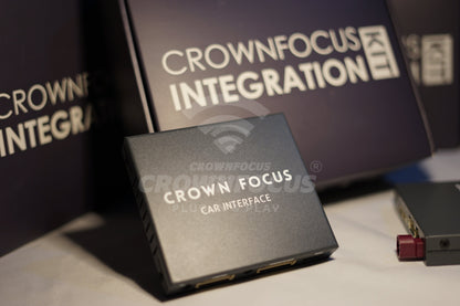 CrownFocus 2013 onward Lexus RC/JDM RCF – OEM Wireless CarPlay & Android Auto Integration Kit - CrownFocus