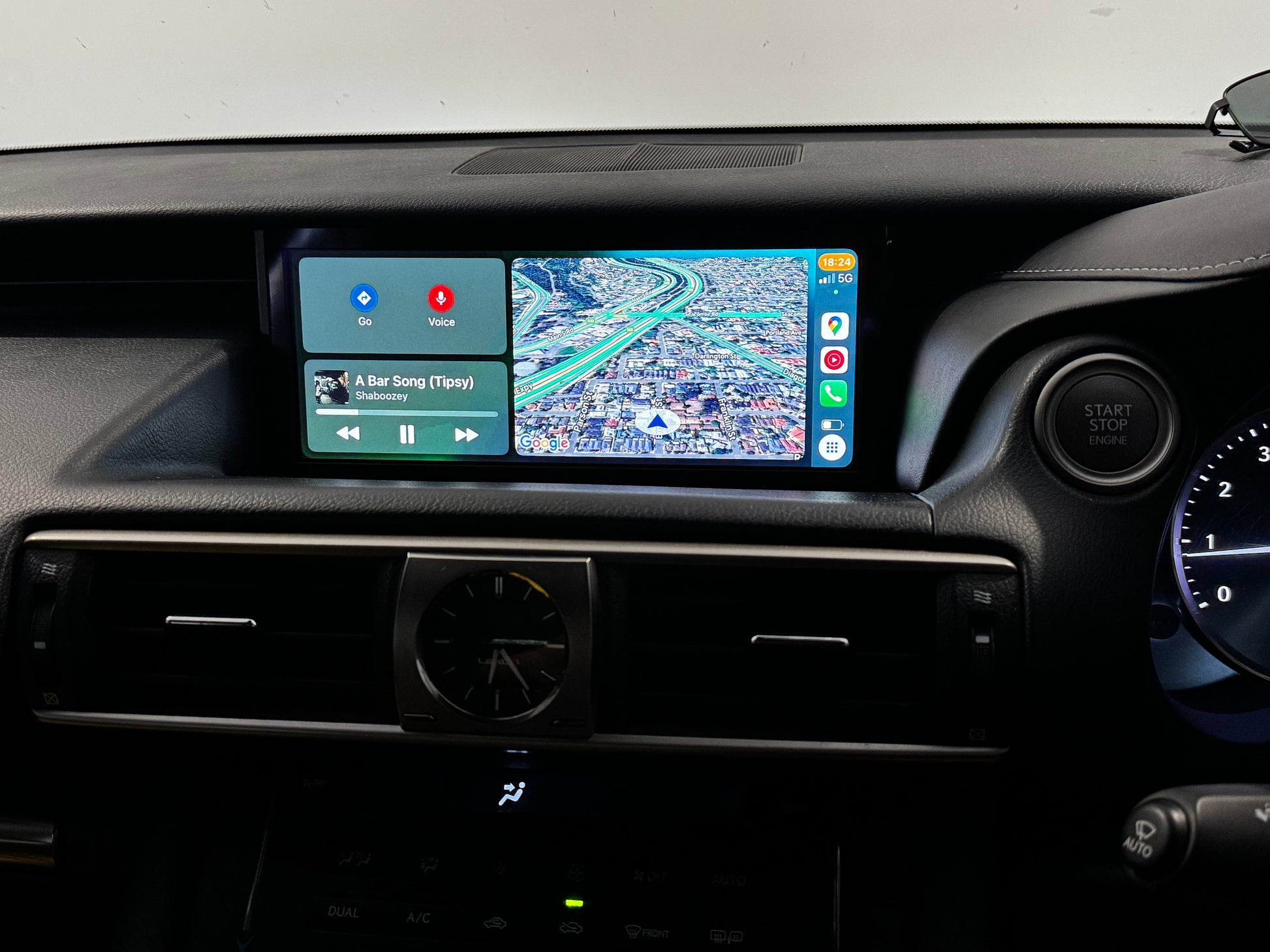 CrownFocus Lexus IS/ISF/JDM ISF OEM Wireless Apple CarPlay & Android Auto Integration Kits - CrownFocus