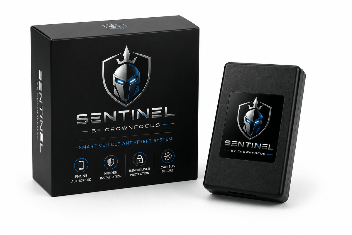 CrownFocus SENTINEL – Smart Anti-Theft Immobiliser for Toyota & Lexus - CrownFocus