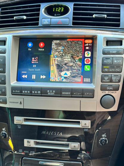 CrownFocus 2004-2006 Toyota Crown Majesta UZS186s1 wireless Apple CarPlay Integration Kits - CrownFocus