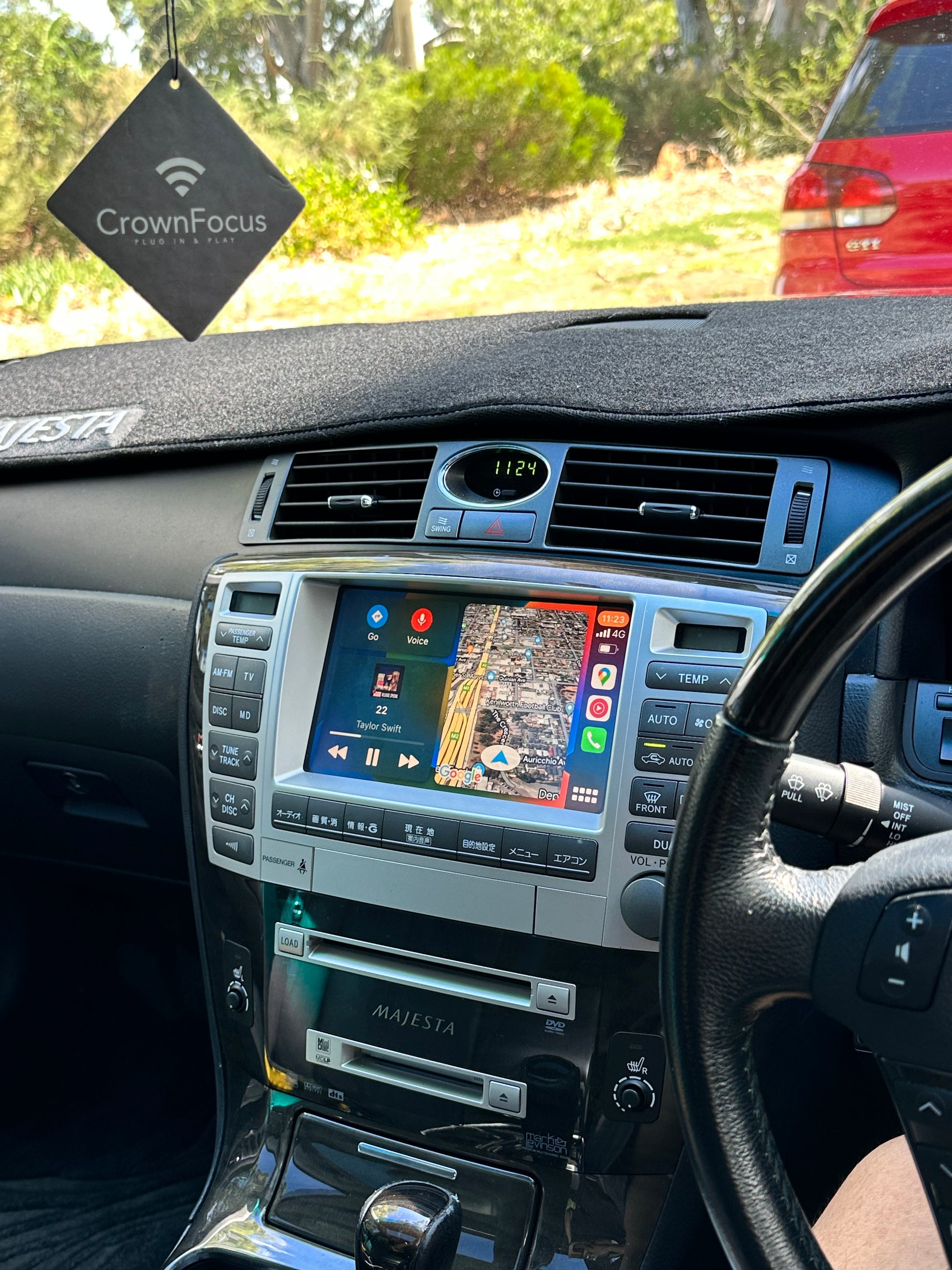 CrownFocus 2004-2006 Toyota Crown Majesta UZS186s1 wireless Apple CarPlay Integration Kits - CrownFocus