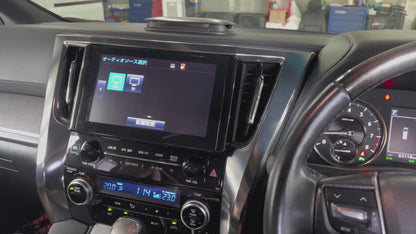 2008-2023 Toyota Alphard / Vellfire OEM head units wireless Apple CarPlay & Android Auto integration kits