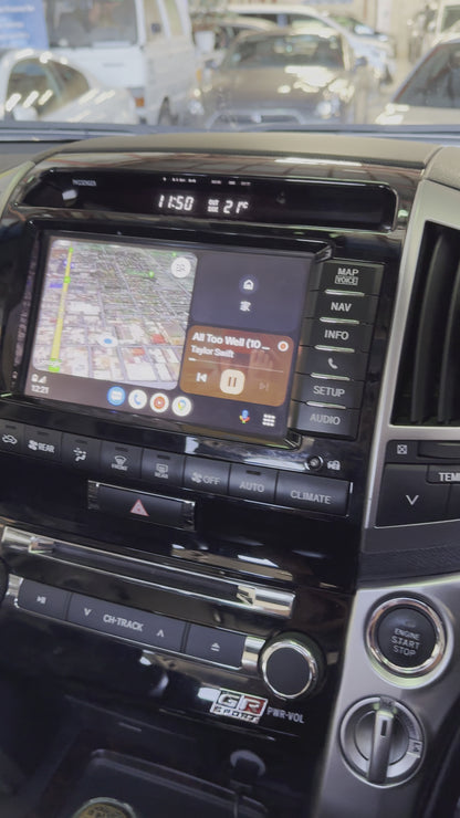 2006-2014 Toyota Landcruiser LC200 Wireless Apple Carplay & Android Auto Integration Kits