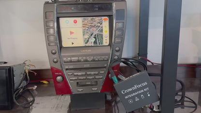 CrownFocus 2006-2009 Lexus ES350 OEM Wireless Apple CarPlay & Android Auto Integration Kits