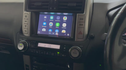 2008-2012 Toyota Landcruiser Prado Factory Apple CarPlay y Android Auto Integration Kits