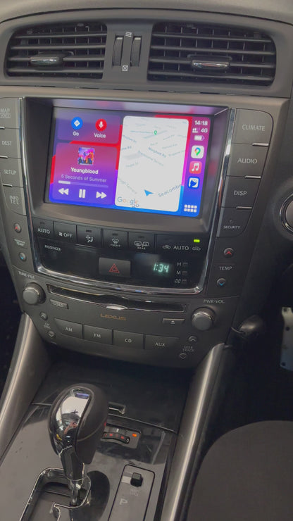 CrownFocus Lexus IS/ISF/JDM ISF OEM Wireless Apple CarPlay & Android Auto Integration Kits