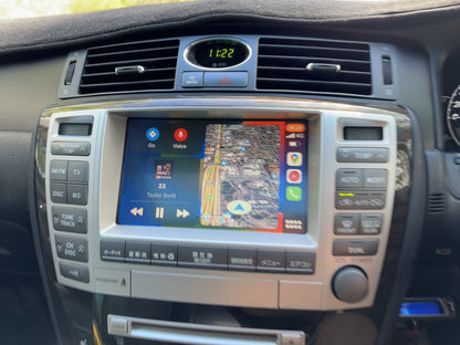 CrownFocus 2004-2006 Toyota Crown Majesta UZS186s1 Kits de integración inalámbricos Apple CarPlay