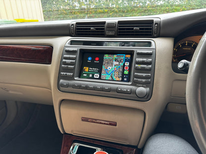 Toyota Crown JZS171 Original Head Units Wireless Apple CarPlay & Android Auto integration kit - CrownFocus