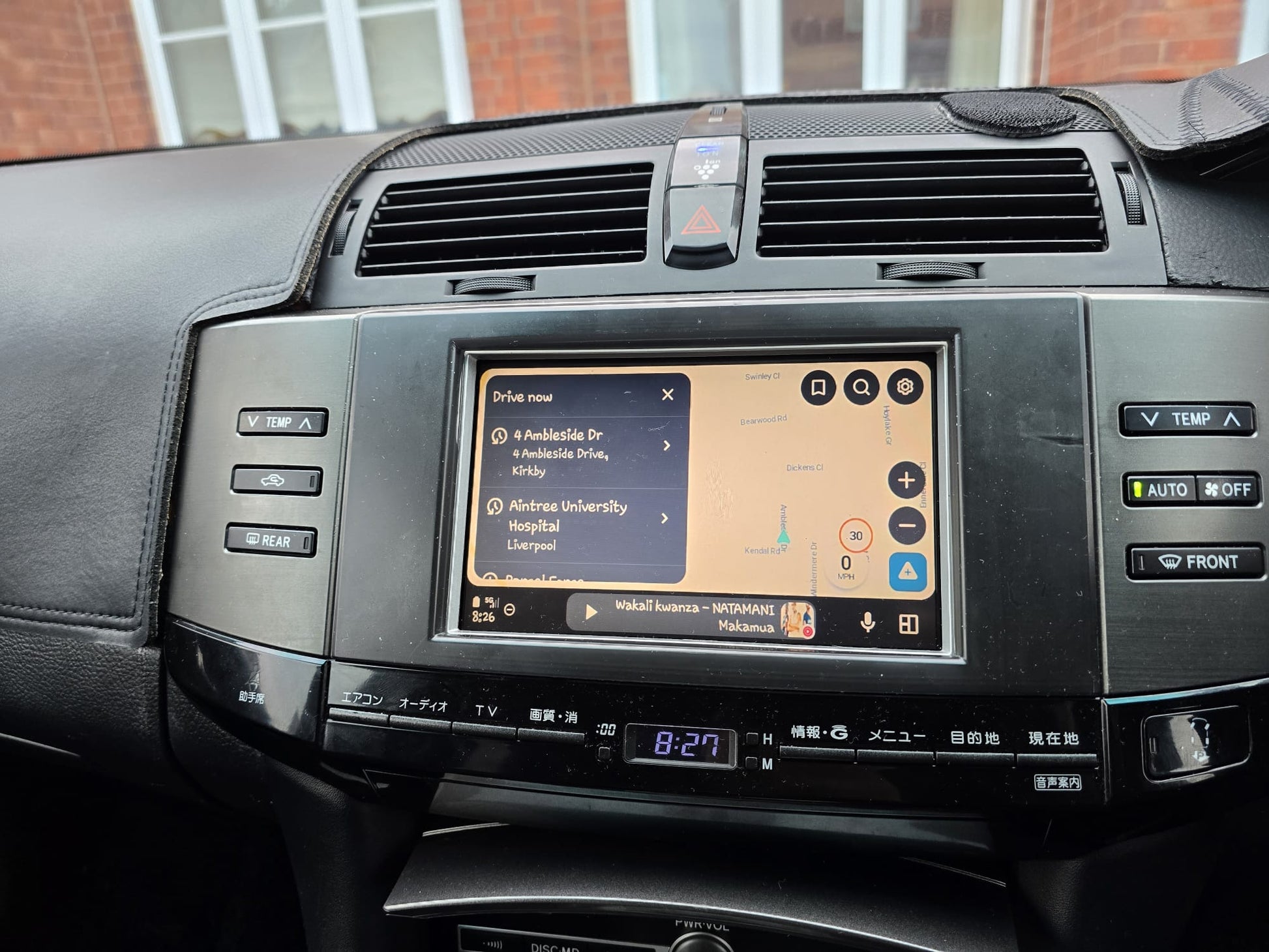 Toyota GRX series Factory Head Units Wireless Apple CarPlay & Android Auto Integration kits - CrownFocus