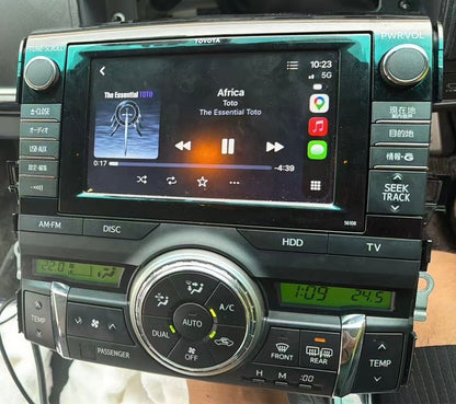 Toyota GRX series Factory Head Units Wireless Apple CarPlay & Android Auto Integration kits - CrownFocus