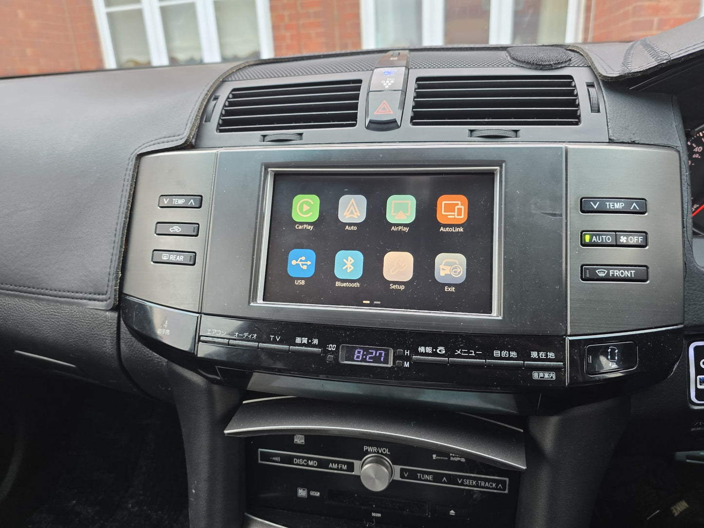 Toyota GRX series Factory Head Units Wireless Apple CarPlay & Android Auto Integration kits - CrownFocus