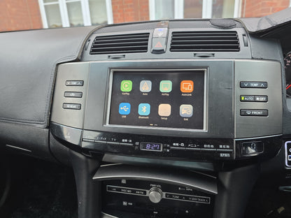 Toyota GRX series Factory Head Units Wireless Apple CarPlay & Android Auto Integration kits - CrownFocus