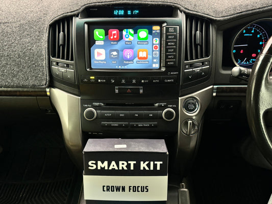 Toyota Landcruiser LC200 Wireless Apple Carplay & Android Auto Integration Kits - CrownFocus