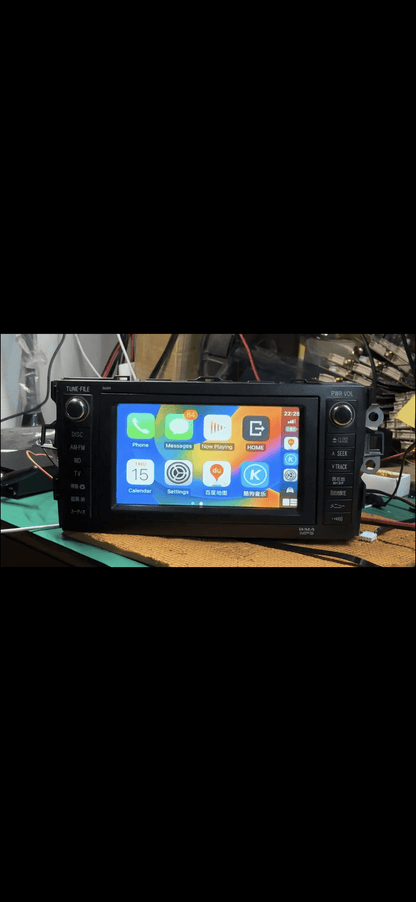 2006-2012 Toyota Blade Factory head units Wireless Apple CarPlay & Android Auto Integration Kits - CrownFocus