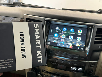 2006-2015 Lexus LX570 OEM Head Units wireless Apple CarPlay & Android Auto integration Kits - CrownFocus