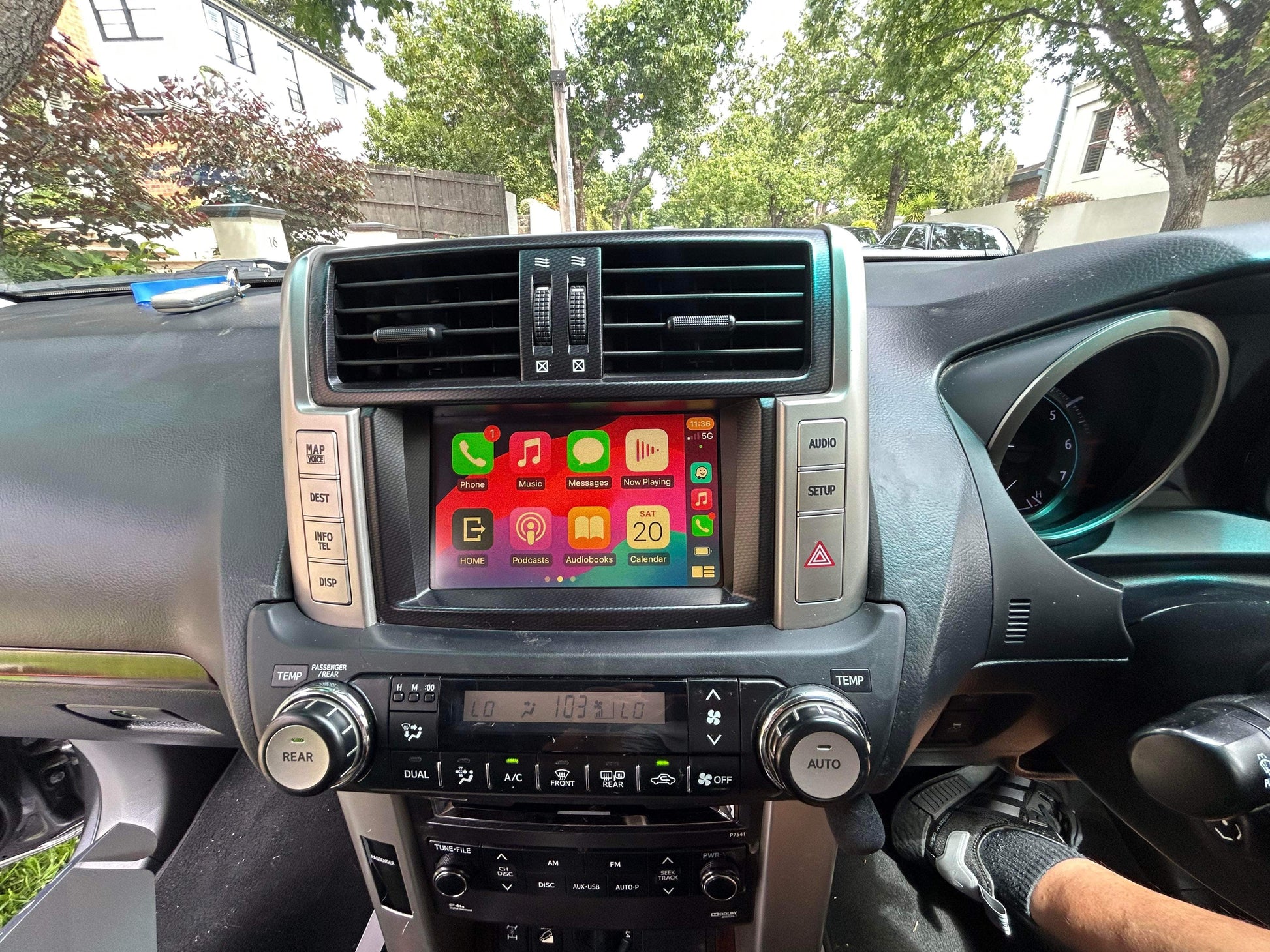 2006-2015 Toyota Landcruiser LC150 OEM Apple CarPlay & Android Auto Integration Kits - CrownFocus