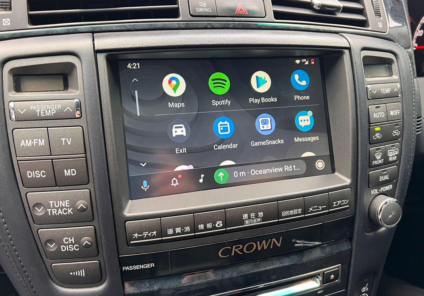 CrownFocus 2005-2007 Toyota Crown GRS184 wireless Apple CarPlay Integration Kits - CrownFocus